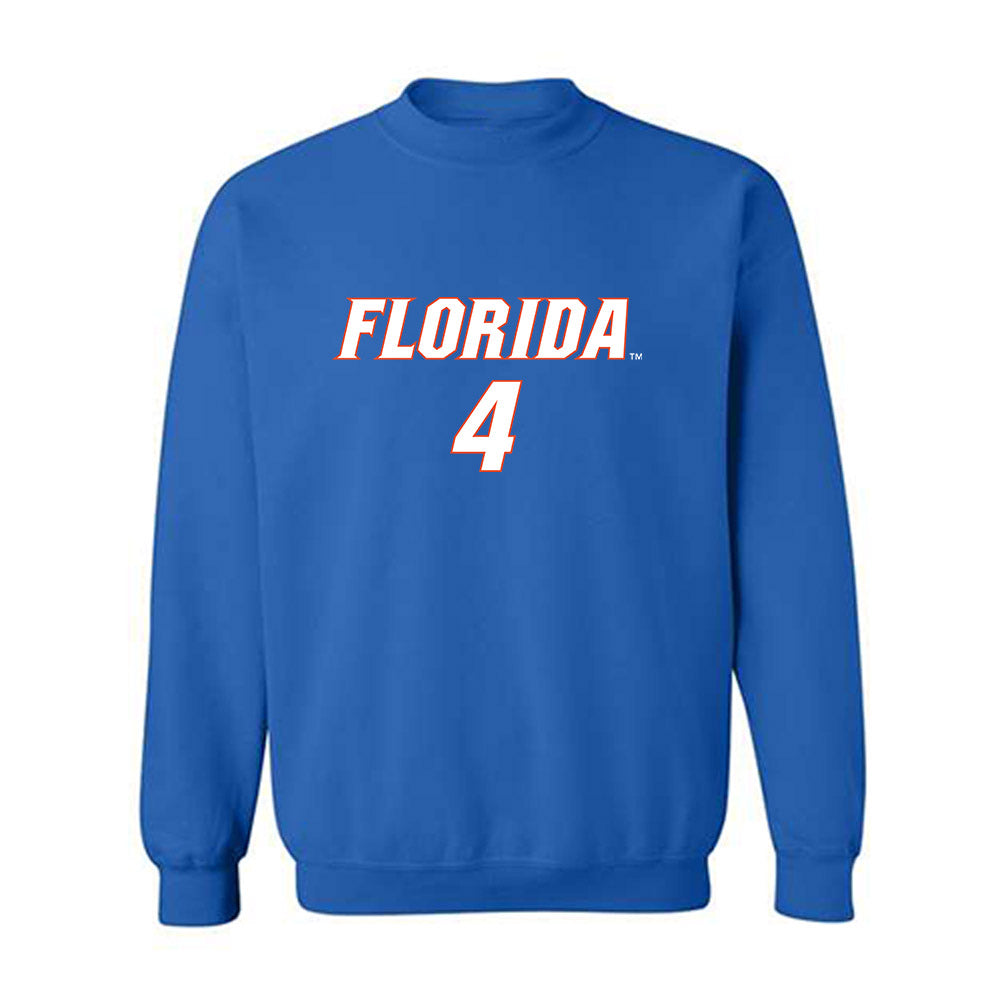Florida - NCAA Women's Soccer : Megan Hinnenkamp - Replica Shersey Crewneck Sweatshirt