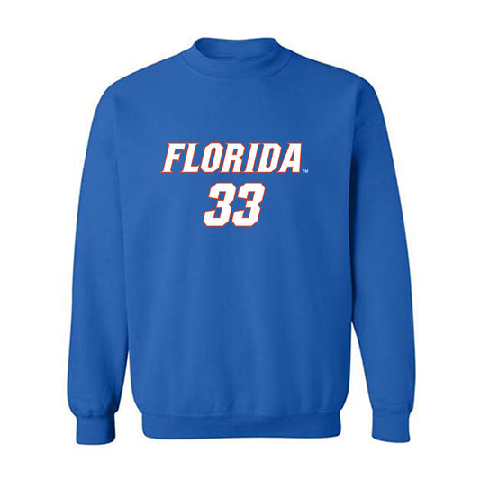 Florida - NCAA Women's Soccer : Skye Barnes - Replica Shersey Crewneck Sweatshirt