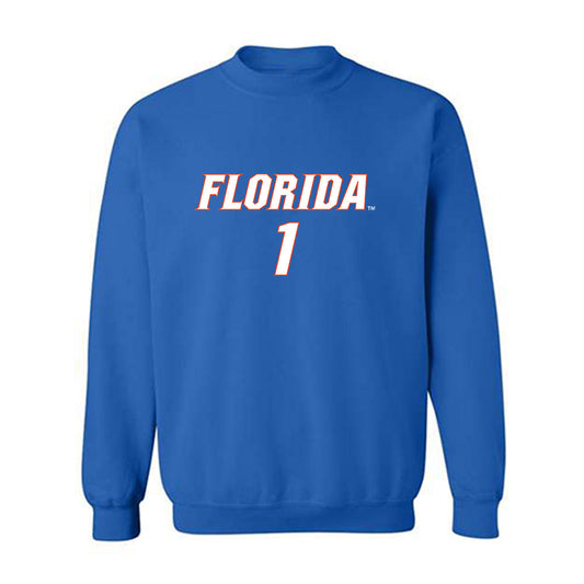 Florida - NCAA Women's Soccer : Jayden Emmanuel - Replica Shersey Crewneck Sweatshirt