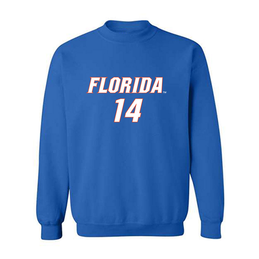 Florida - NCAA Women's Soccer : Njeri Butts - Replica Shersey Crewneck Sweatshirt