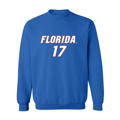 Florida - NCAA Women's Soccer : Delaney Tellex - Replica Shersey Crewneck Sweatshirt