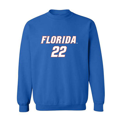 Florida - NCAA Women's Soccer : Oakley Rasmussen - Replica Shersey Crewneck Sweatshirt