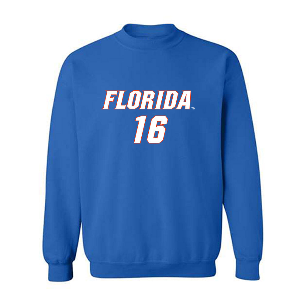 Florida - NCAA Women's Soccer : Brinley Murphy - Replica Shersey Crewneck Sweatshirt-0