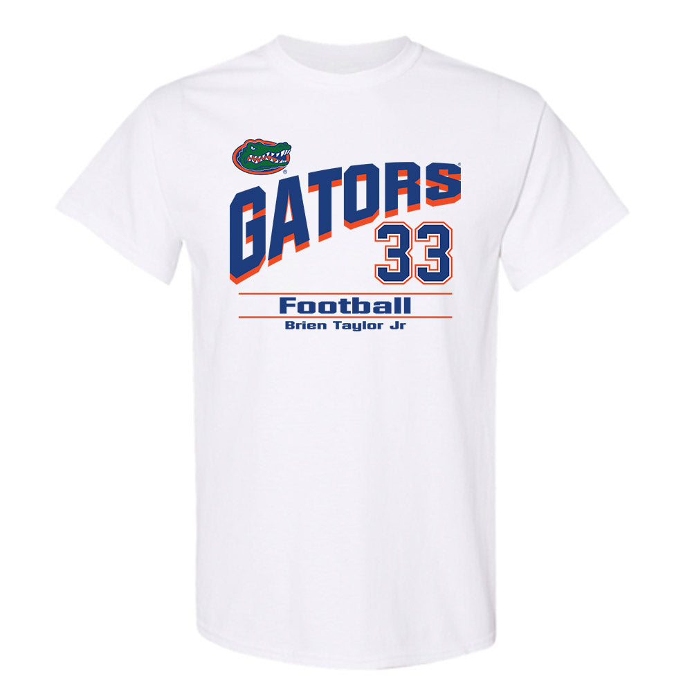 Florida - NCAA Football : Brien Taylor Jr - Classic Shersey T-Shirt-0