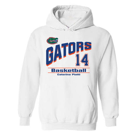 Florida - NCAA Women's Basketball : Caterina Piatti - Classic Shersey Hooded Sweatshirt-0