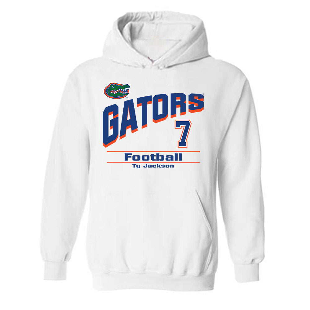 Florida - NCAA Football : Ty Jackson - Classic Shersey Hooded Sweatshirt-0