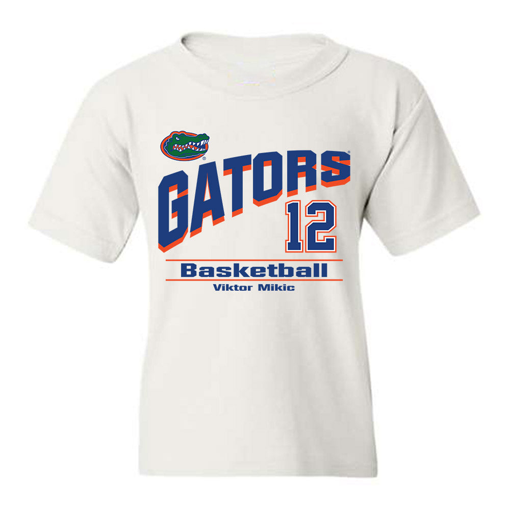 Florida - NCAA Men's Basketball : Viktor Mikic - Classic Shersey Youth T-Shirt