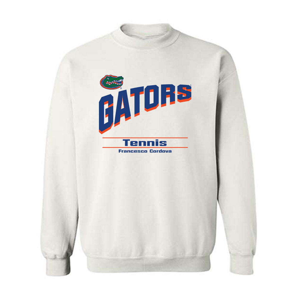 Florida - NCAA Men's Tennis : Francesco Cordova - Classic Shersey Crewneck Sweatshirt