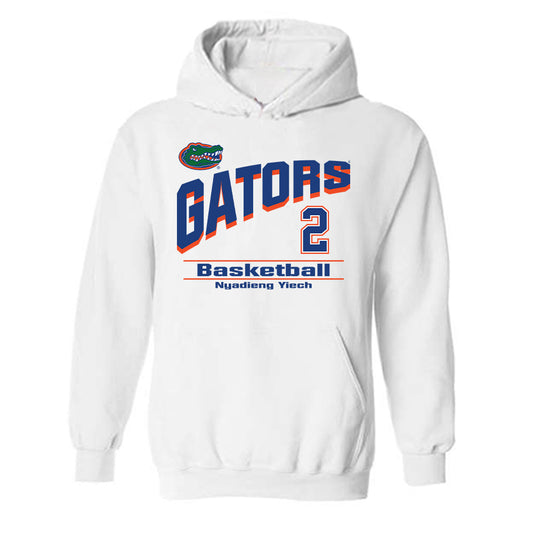 Florida - NCAA Women's Basketball : Nyadieng Yiech - Classic Shersey Hooded Sweatshirt-0