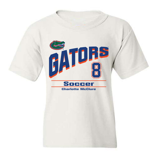 Florida - NCAA Women's Soccer : Charlotte McClure - Classic Shersey Youth T-Shirt-0