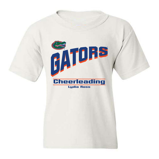 Florida - NCAA Cheerleading : Lydia Ross - Classic Shersey Youth T-Shirt-0