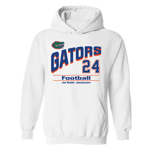 Florida - NCAA Football : Ja'Kobi Jackson - Classic Shersey Hooded Sweatshirt-0
