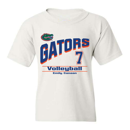 Florida - NCAA Women's Volleyball : Emily Canaan - Youth T-Shirt