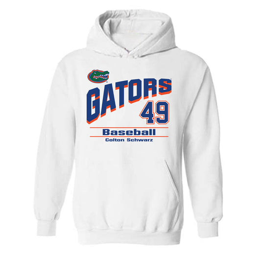 Florida - NCAA Baseball : Colton Schwarz - Classic Shersey Hooded Sweatshirt-0