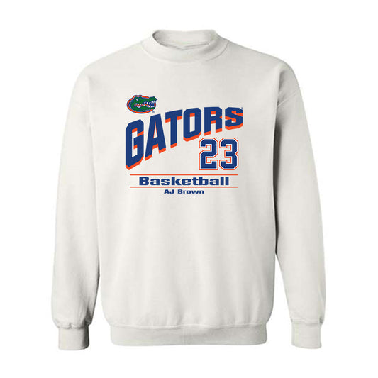 Florida - NCAA Men's Basketball : AJ Brown - Classic Shersey Crewneck Sweatshirt-0