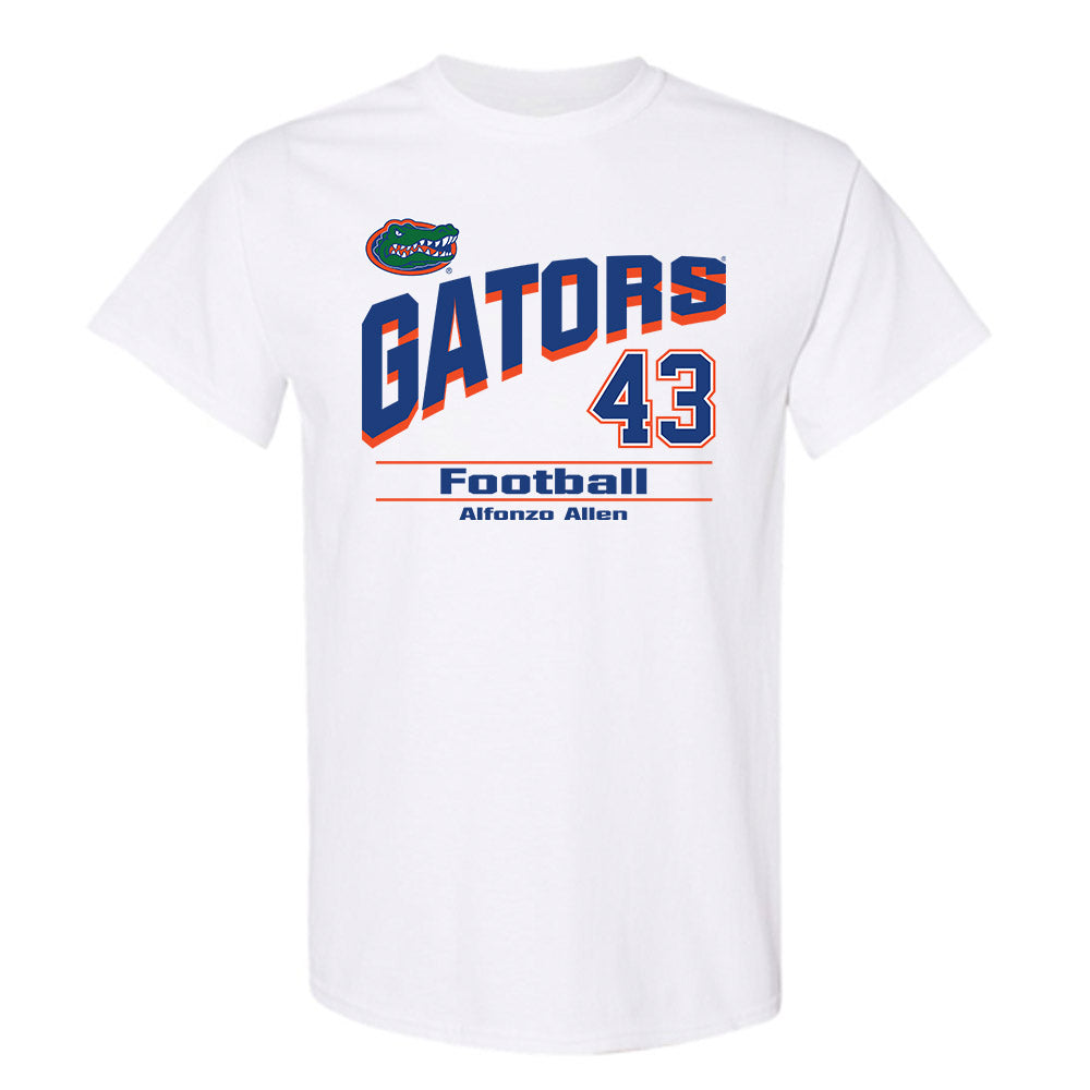 Florida - NCAA Football : Alfonzo Allen - Classic Shersey T-Shirt-0