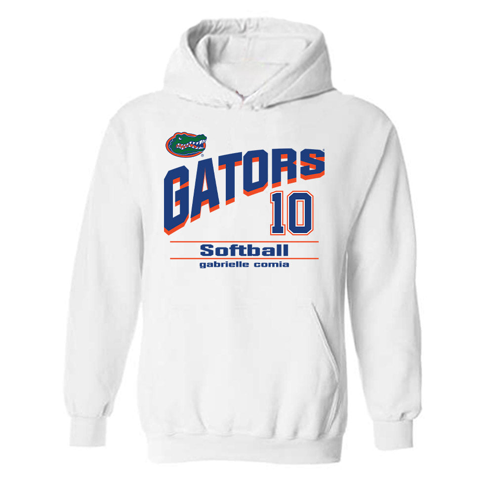 Florida - NCAA Softball : gabrielle comia - Classic Shersey Hooded Sweatshirt-0