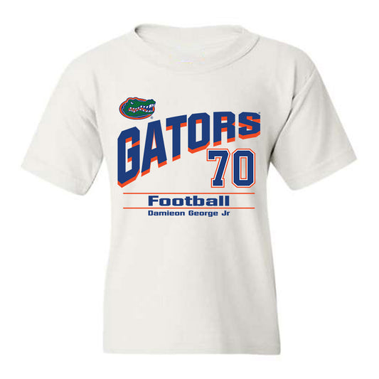 Florida - NCAA Football : Damieon George Jr - Classic Shersey Youth T-Shirt