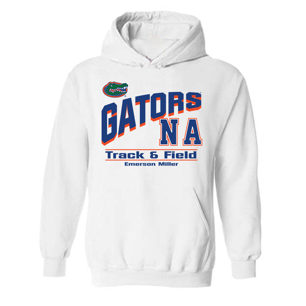 Florida - NCAA Men's Track & Field : Emerson Miller - Classic Shersey Hooded Sweatshirt-0