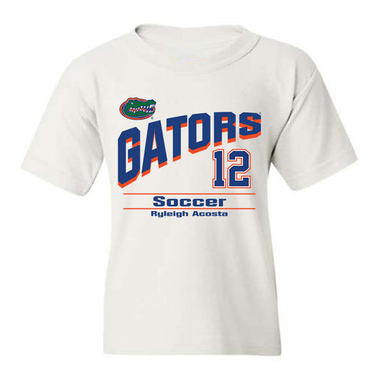 Florida - NCAA Women's Soccer : Ryleigh Acosta - Youth T-Shirt
