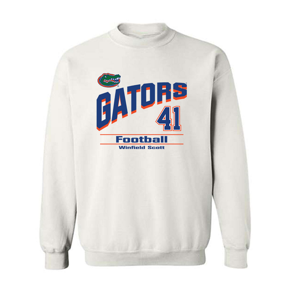 Florida - NCAA Football : Winfield Scott - Classic Shersey Crewneck Sweatshirt-0