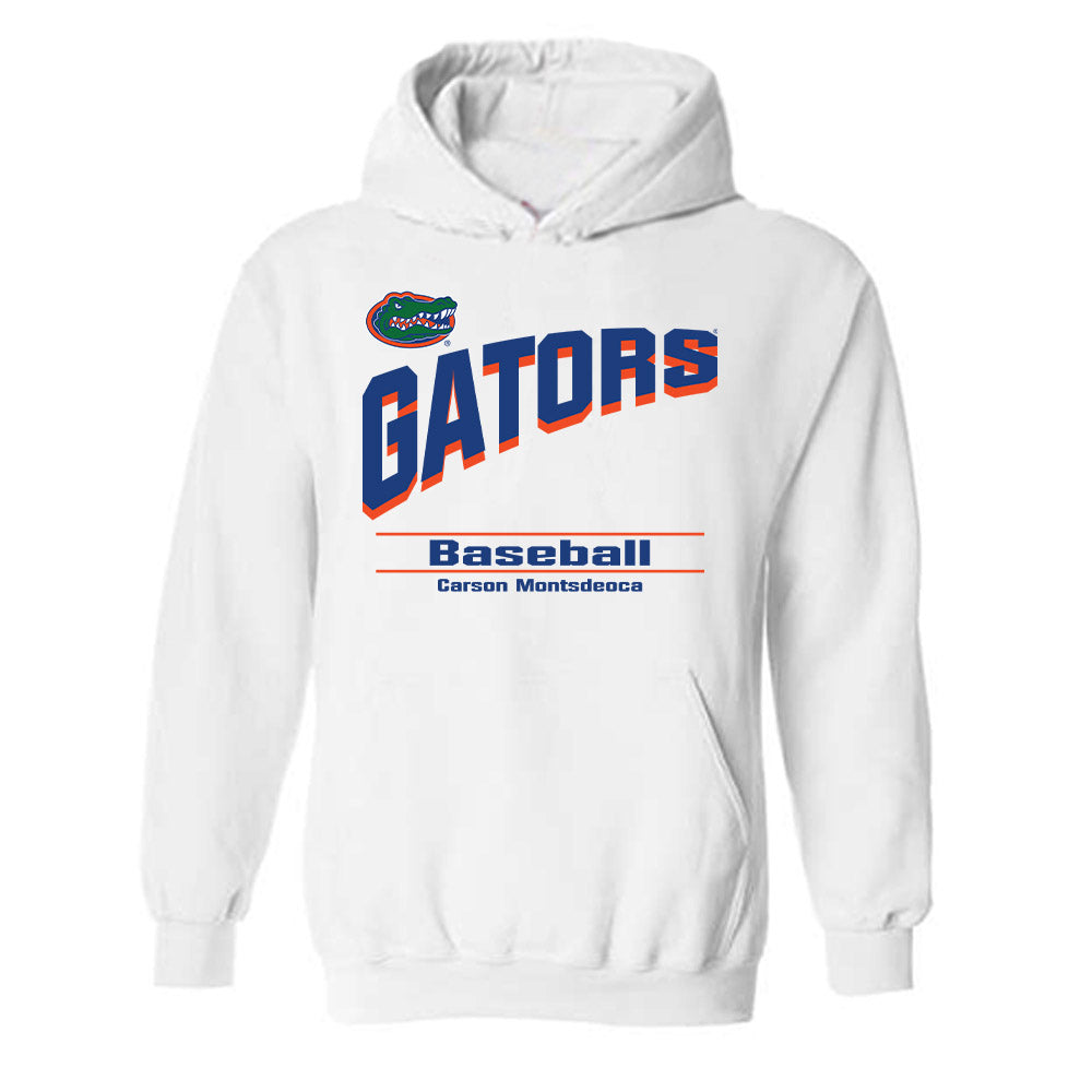 Florida - NCAA Baseball : Carson Montsdeoca - Hooded Sweatshirt