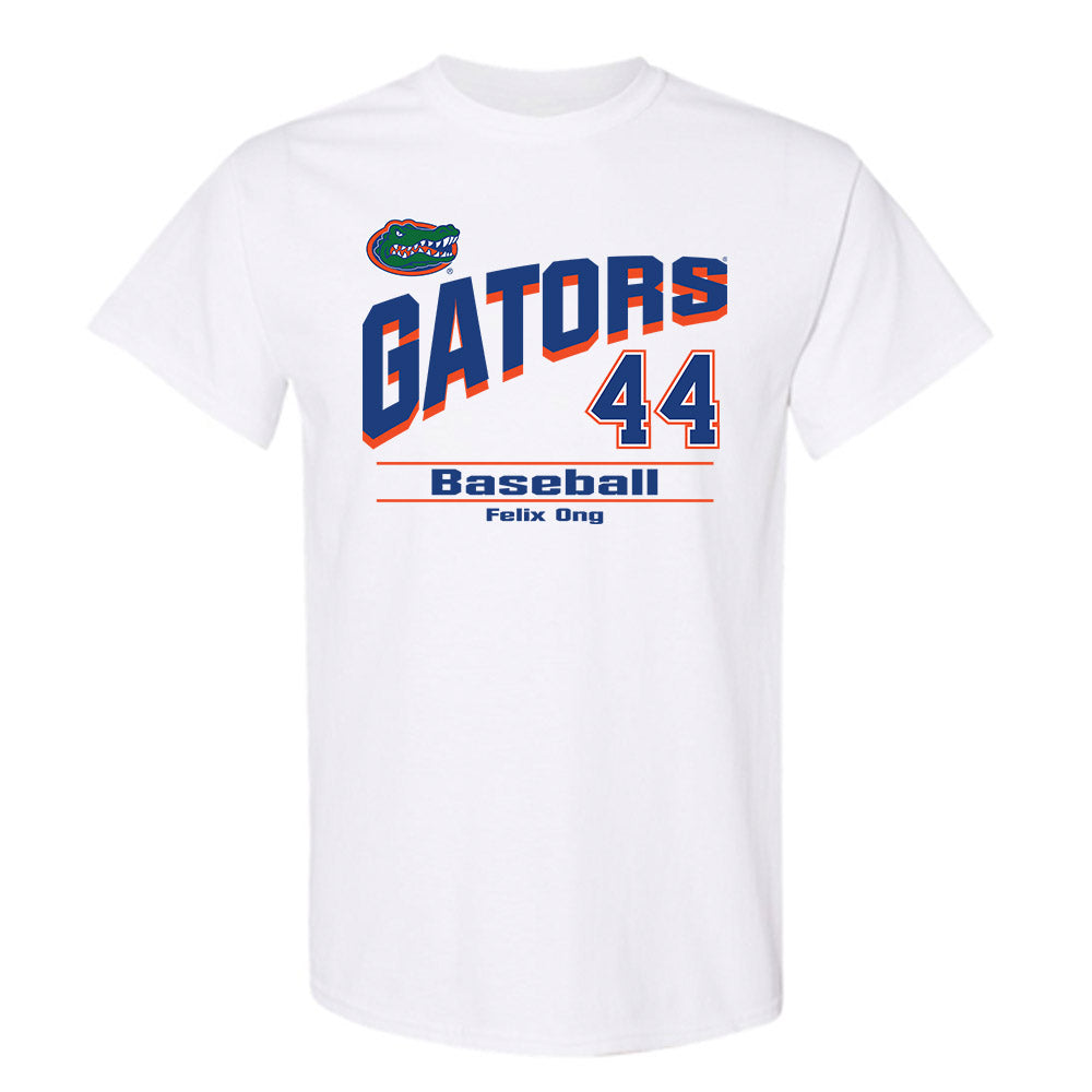 Florida - NCAA Baseball : Felix Ong - Classic Shersey T-Shirt