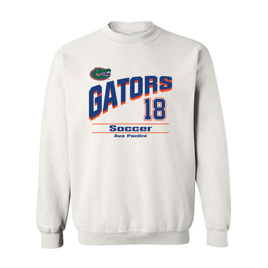 Florida - NCAA Women's Soccer : Ava Paolini - Classic Shersey Crewneck Sweatshirt-0