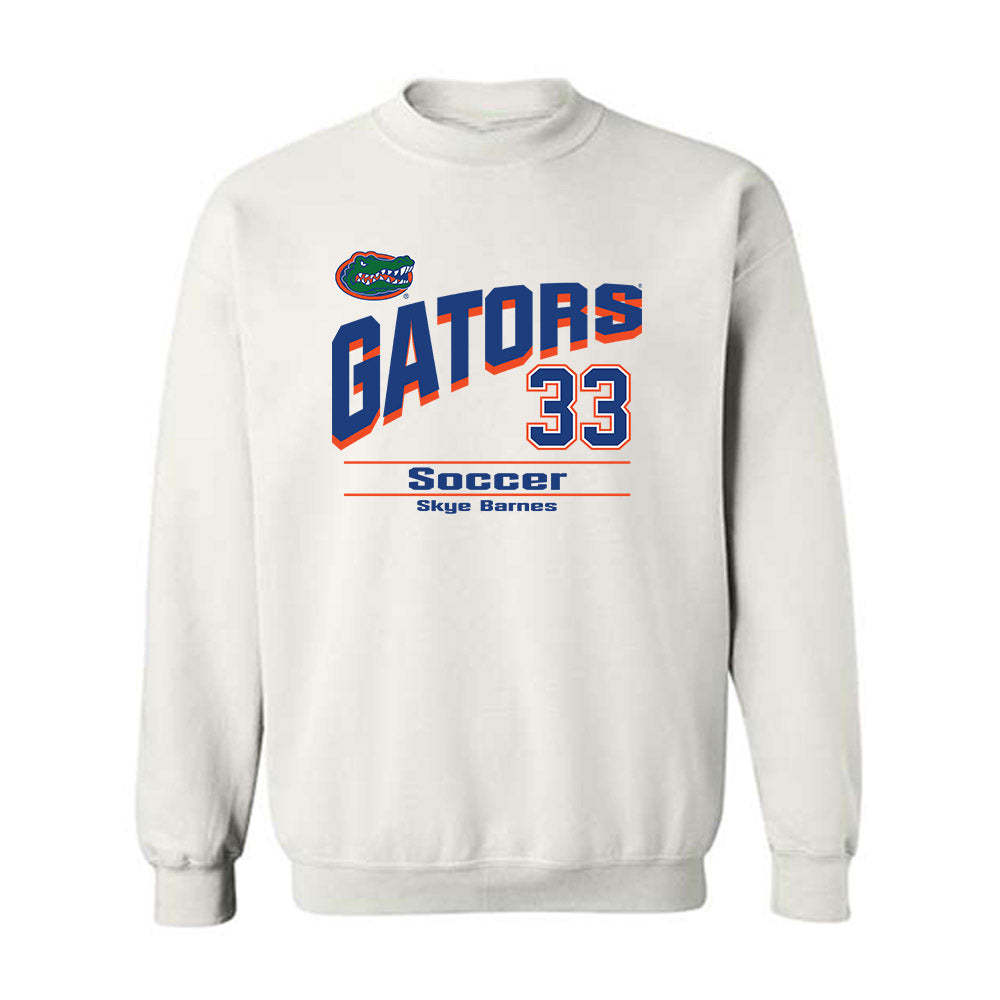 Florida - NCAA Women's Soccer : Skye Barnes - Classic Shersey Crewneck Sweatshirt