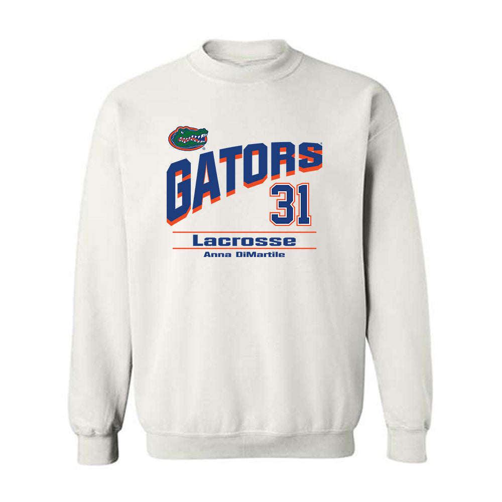 Florida - NCAA Women's Lacrosse : Anna DiMartile - Classic Shersey Crewneck Sweatshirt-0