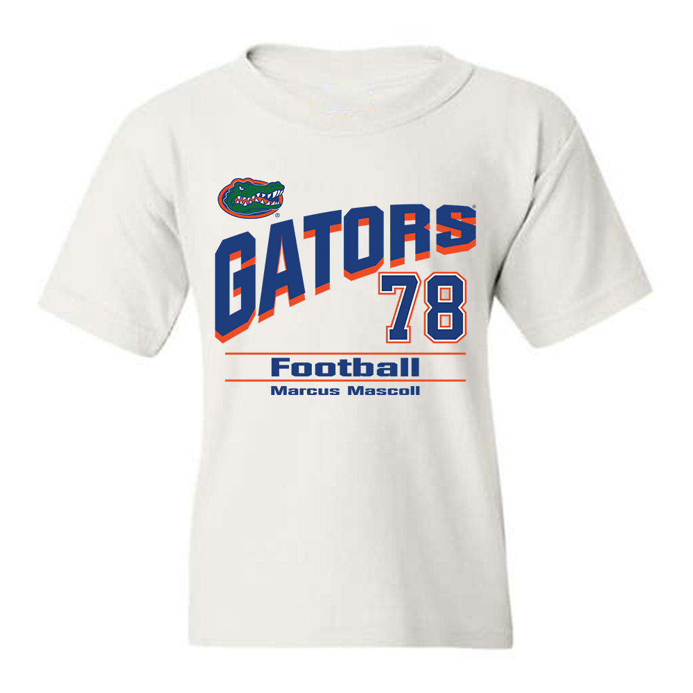 Florida - NCAA Football : Marcus Mascoll - Youth T-Shirt