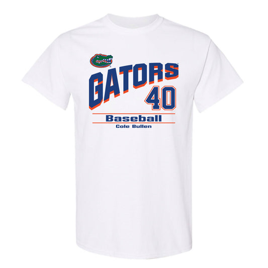 Florida - NCAA Baseball : Cole Bullen - Classic Shersey T-Shirt-0