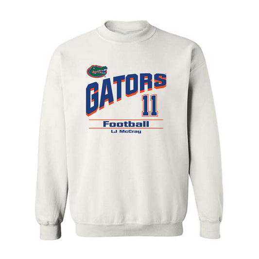 Florida - NCAA Football : LJ McCray - Classic Shersey Crewneck Sweatshirt-0