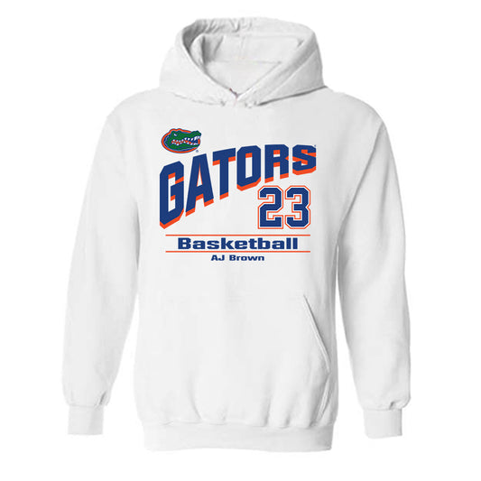 Florida - NCAA Men's Basketball : AJ Brown - Classic Shersey Hooded Sweatshirt-0