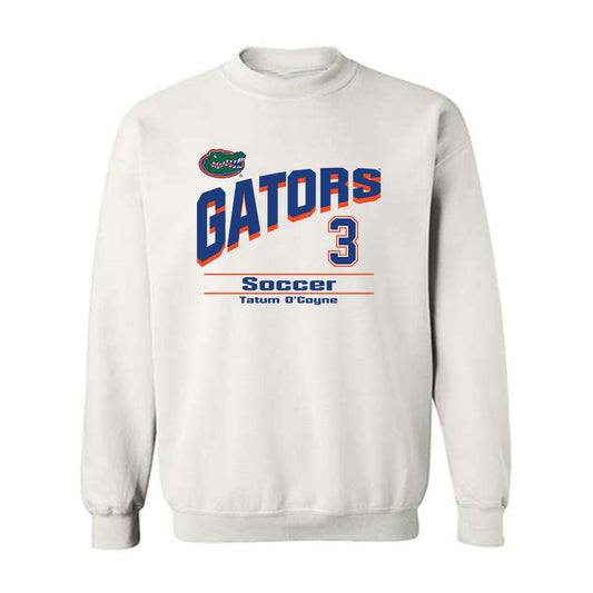Florida - NCAA Women's Soccer : Tatum O'Coyne - Classic Shersey Crewneck Sweatshirt-0