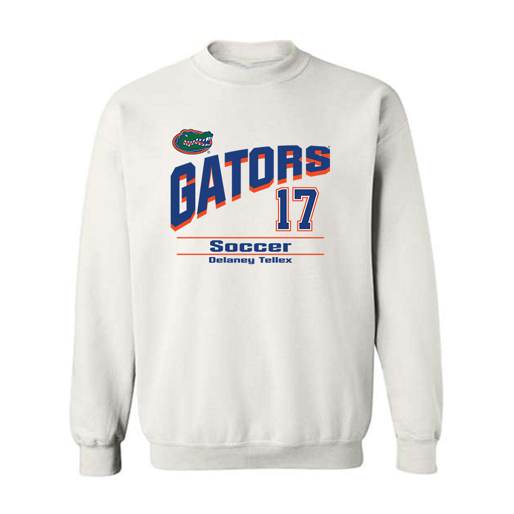 Florida - NCAA Women's Soccer : Delaney Tellex - Crewneck Sweatshirt