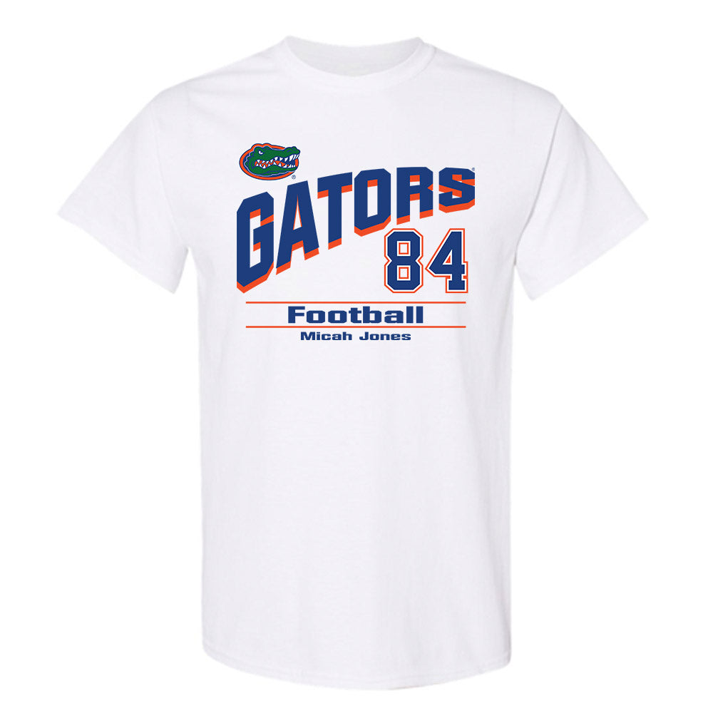 Florida - NCAA Football : Micah Jones - Classic Shersey T-Shirt-0