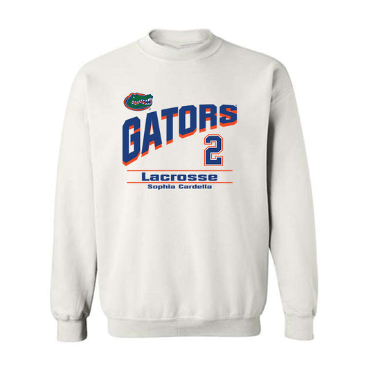 Florida - NCAA Women's Lacrosse : Sophia Cardella - Classic Shersey Crewneck Sweatshirt