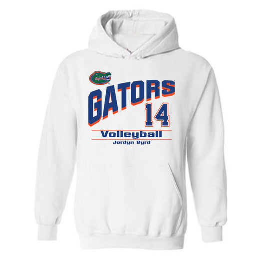 Florida - NCAA Women's Volleyball : Jordyn Byrd - Classic Shersey Hooded Sweatshirt-0