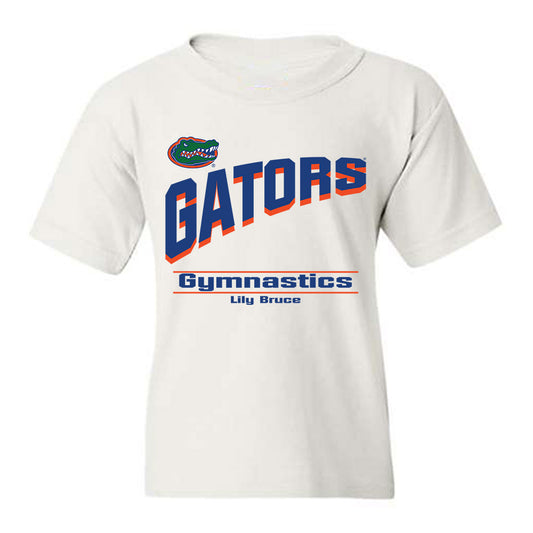 Florida - NCAA Women's Gymnastics : Lily Bruce - Classic Shersey Youth T-Shirt-0