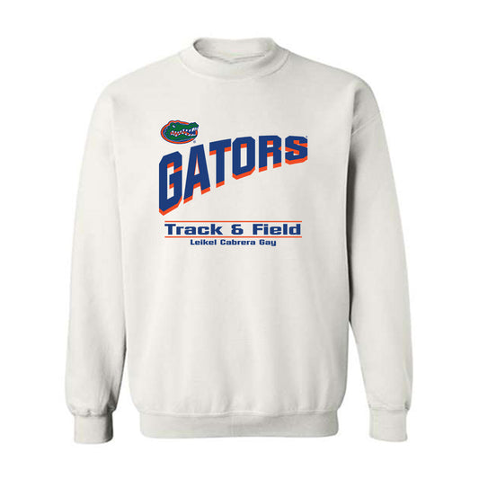 Florida - NCAA Men's Track & Field : Leikel Cabrera Gay - Classic Shersey Crewneck Sweatshirt-0