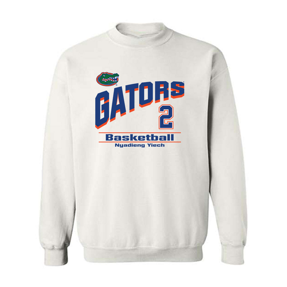 Florida - NCAA Women's Basketball : Nyadieng Yiech - Classic Shersey Crewneck Sweatshirt-0
