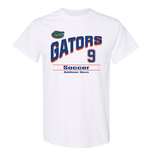 Florida - NCAA Women's Soccer : Addison Hess - Classic Shersey T-Shirt-0