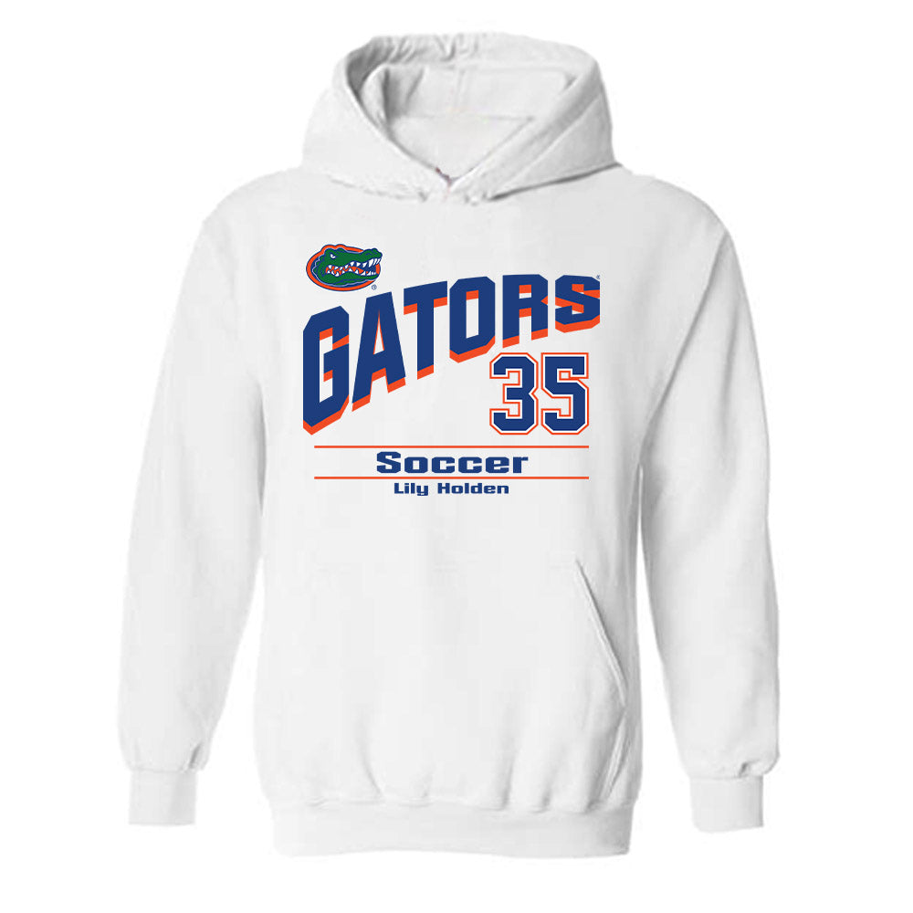 Florida - NCAA Women's Soccer : Lily Holden - Classic Shersey Hooded Sweatshirt-0
