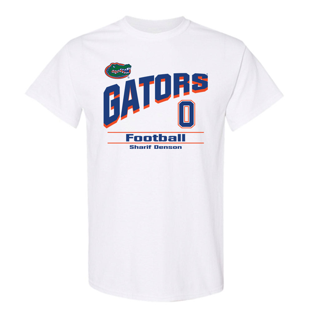 Florida - NCAA Football : Sharif Denson - Classic Shersey T-Shirt-0