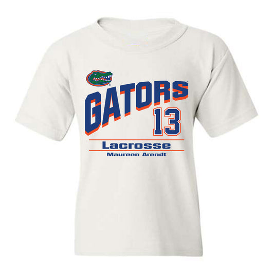 Florida - NCAA Women's Lacrosse : Maureen Arendt - Classic Shersey Youth T-Shirt
