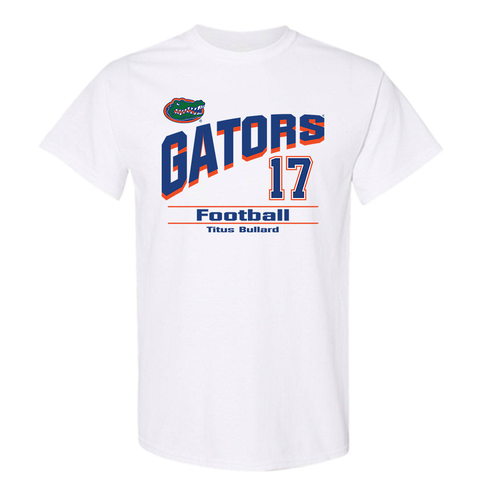 Florida - NCAA Football : Titus Bullard - Classic Shersey T-Shirt-0