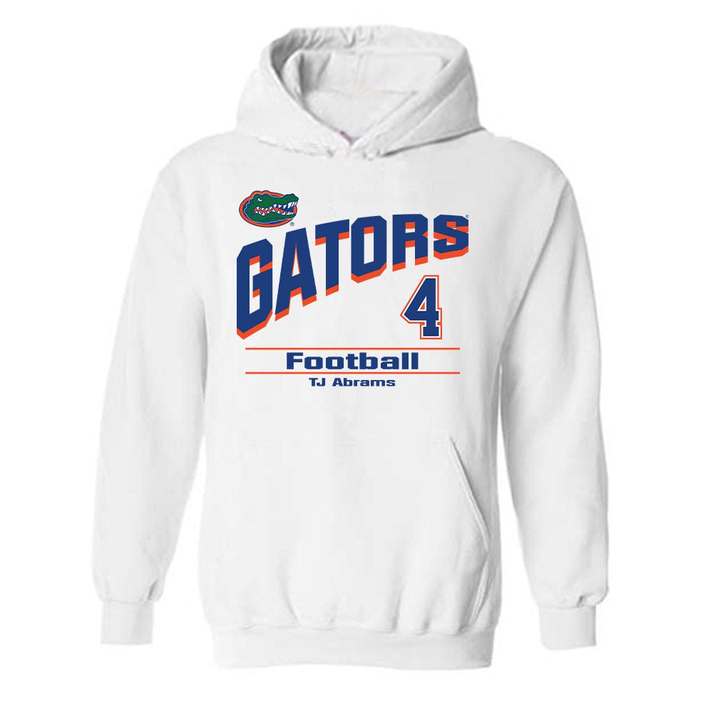 Florida - NCAA Football : TJ Abrams - Hooded Sweatshirt Classic Shersey