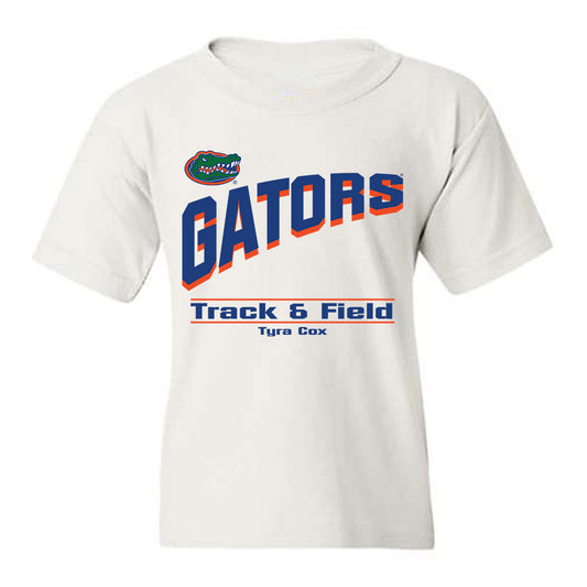 Florida - NCAA Women's Track & Field : Tyra Cox - Classic Shersey Youth T-Shirt-0