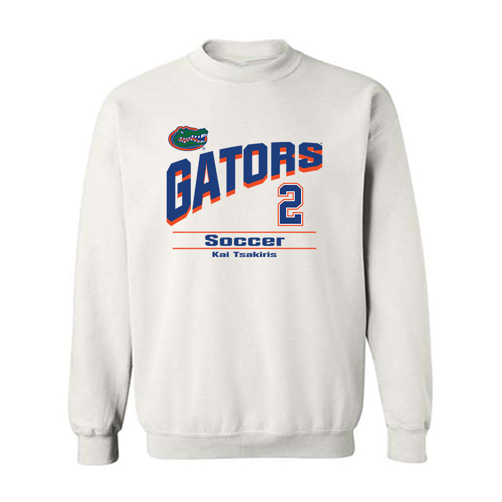 Florida - NCAA Women's Soccer : Kai Tsakiris - Classic Shersey Crewneck Sweatshirt-0